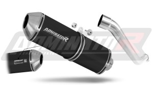 Kawasaki Z750 2004 - 2006 EU Homologado aprobado Silenciador Escape OVR NEGRO