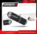 escape silenciador DOMINATOR homologado OVR negro compatible con la motocicleta Kawasaki ZX6R 636 2009  2024 3