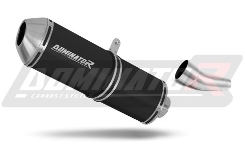 escape silenciador DOMINATOR OVR negro compatible con la motocicleta Kawasaki ZX6R 636 2009  2024