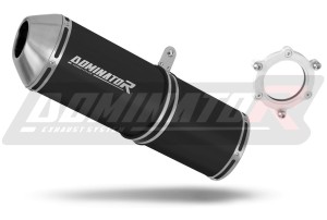 Kawasaki ZX6R 1998 - 2002 Silenciador Escape OVR NEGRO + dB killer