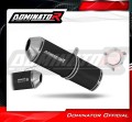 escape silenciador DOMINATOR homologado OVR negro compatible con la motocicleta Kawasaki ZX6R 1995  1997 3