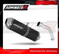 escape silenciador DOMINATOR OVR negro compatible con la motocicleta Kawasaki KLE 500 1991 2007  2