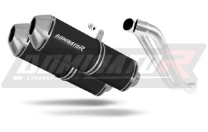 Honda XL 1000 V VARADERO 1999 - 2016 Silenciador Escape OVR NEGRO + dB killer