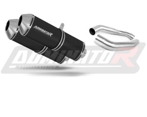 Honda VTR 1000F Firestorm 2002 - 2006 Silenciador Escape OVR NEGRO + dB killer