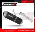 exhaust muffler DOMINATOR OVR BLACK fits the motorcycle Honda XRV 750 AFRICA TWIN RD04 1990   1992 2