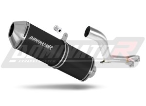 Honda NT 650 V DEAUVILLE RC47 1998 - 2005 Silenciador Escape OVR NEGRO + dB killer