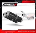 escape silenciador DOMINATOR OVR negro compatible con la motocicleta Honda FMX 650 2005  2009 3
