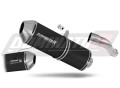 escape silenciador DOMINATOR homologado OVR negro compatible con la motocicleta Honda CBR 600F PC41 2011  2015