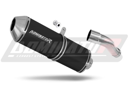 escape silenciador DOMINATOR OVR negro compatible con la motocicleta Honda CBR 600F PC41 2011  2015