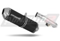 escape silenciador DOMINATOR OVR negro compatible con la motocicleta Honda CBR 600 F2 / F3 1991  1998