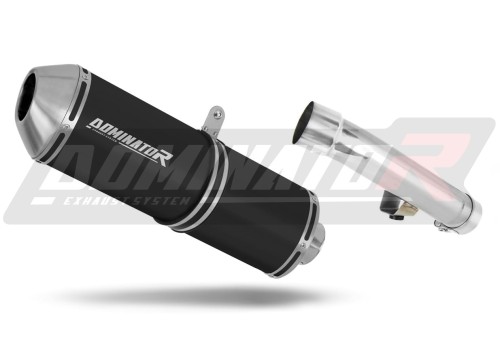 escape silenciador DOMINATOR OVR negro compatible con la motocicleta Honda CBR 600 F2 / F3 1991  1998