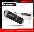 escape silenciador DOMINATOR OVR negro compatible con la motocicleta Honda CB 600F HORNET 2003  2006