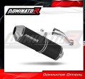 escape silenciador DOMINATOR OVR negro compatible con la motocicleta Honda CB 500 F 2016  2019 3