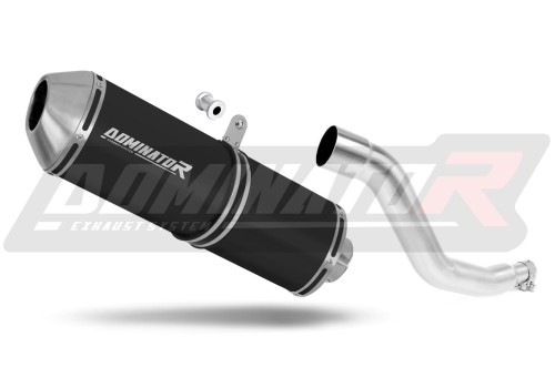 exhaust muffler DOMINATOR OVR BLACK fits to Honda XR 125 L 2003  2013