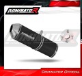 escape silenciador DOMINATOR OVR negro compatible con la motocicleta Daelim VJF Roadwin 125  2