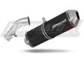 escape silenciador DOMINATOR OVR negro compatible con la motocicleta BMW R1200RT 2004  2009