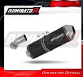 escape silenciador DOMINATOR OVR negro compatible con la motocicleta BMW R1200R 2010  2014