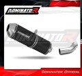 escape silenciador DOMINATOR OVR negro compatible con la motocicleta BMW K1200S  3