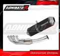 sistema de escape completo con silenciador DOMINATOR Full System OVR negro compatible con la motocicleta BMW K1200GT 2003  2005 3