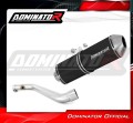 escape silenciador DOMINATOR OVR negro compatible con la motocicleta BMW R1100RT