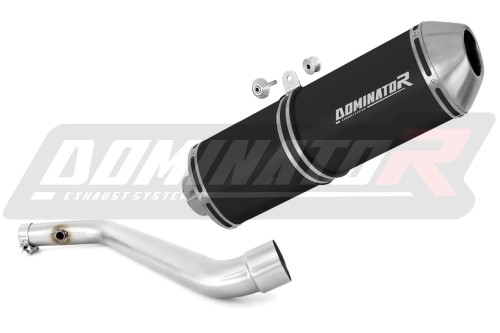 escape silenciador DOMINATOR OVR negro compatible con la motocicleta BMW R1100RS