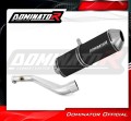 escape silenciador DOMINATOR OVR negro compatible con la motocicleta BMW R850RT  3