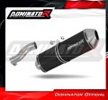 escape silenciador DOMINATOR OVR negro compatible con la motocicleta BMW R850R 2004  2007 3