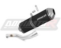 escape silenciador DOMINATOR OVR negro compatible con la motocicleta BMW R850R  2003
