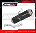 escape silenciador DOMINATOR OVR negro compatible con la motocicleta BMW R850GS  3
