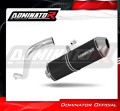 exhaust muffler DOMINATOR OVR BLACK fits to BMW F650ST  2
