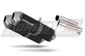 exhaust muffler DOMINATOR OVR BLACK fits to Aprilia RSV 1000 R 2004  2009
