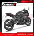 complete exhaust system with muffler DOMINATOR Full System S6 BLACK fits to Honda CB 650 R / EClutch 2024  2025