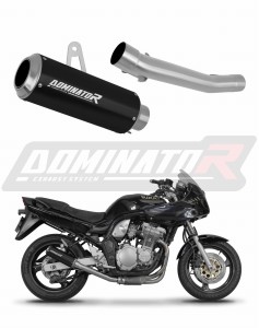 Suzuki GSF BANDIT N / S 600 1995 - 1999 Silenciador Escape GP NEGRO + dB killer