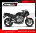 Suzuki GSF BANDIT N / S 600 1995 - 1999 Motorcycle Muffler Auspuff Sportauspuff Silencer Echappement Silencieux Scarico Scarichi Escape Wydech Tłumik GP BLACK Dominator Exhaust System 3
