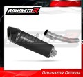 escape silenciador DOMINATOR homologado HP6 negro compatible con la motocicleta Suzuki GSF BANDIT N / S 600 1995  1999 3