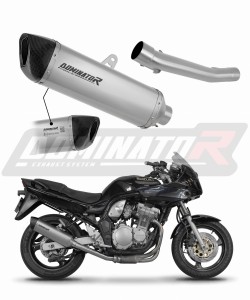 Suzuki GSF BANDIT N / S 600 1995 - 1999 EU Homologado aprobado Silenciador Escape Titanio HP6