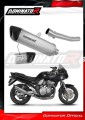 escape silenciador DOMINATOR homologado titanio HP6 compatible con la motocicleta Suzuki GSF BANDIT 1200 1996  2000 2