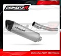 escape silenciador DOMINATOR homologado titanio HP6 compatible con la motocicleta Suzuki GSF BANDIT 1200 1996  2000 4