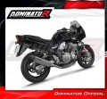 escape silenciador DOMINATOR homologado titanio HP6 compatible con la motocicleta Suzuki GSF BANDIT 1200 1996  2000 5