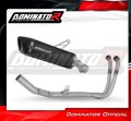 sistema de escape completo con silenciador DOMINATOR Full System HP6 negro compatible con la motocicleta CF MOTO 450 MT 2024  3