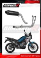 complete exhaust system with muffler DOMINATOR Full System MX2 BLACK fits to CF MOTO 450 MT 2024  2