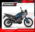 sistema de escape completo con silenciador DOMINATOR Full System MX2 negro compatible con la motocicleta CF MOTO 450 MT 2024  5