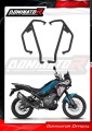 Defensas de acero inoxidable negro DOMINATOR  compatible con la motocicleta CF MOTO 450 MT 2024  2