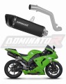 escape silenciador DOMINATOR HP6 negro compatible con la motocicleta Kawasaki ZX10R 2006  2007
