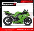 escape silenciador DOMINATOR HP6 negro compatible con la motocicleta Kawasaki ZX10R 2006  2007 5