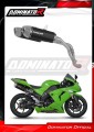 escape silenciador DOMINATOR S6 negro compatible con la motocicleta Kawasaki ZX10R 2006  2007 2