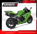 escape silenciador DOMINATOR S6 negro compatible con la motocicleta Kawasaki ZX10R 2006  2007 4