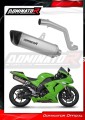 escape silenciador DOMINATOR titanio HP6 compatible con la motocicleta Kawasaki ZX10R 2006  2007 2