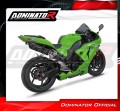 Kawasaki ZX10R 2006 - 2007 Right Side Motorcycle Muffler Auspuff Sportauspuff Silencer Echappement Silencieux Scarico Scarichi Escape Wydech Tłumik HP6 BLACK Dominator Exhaust System 2