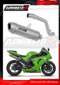 escape silenciador DOMINATOR S6 compatible con la motocicleta Kawasaki ZX10R 2006  2007 2